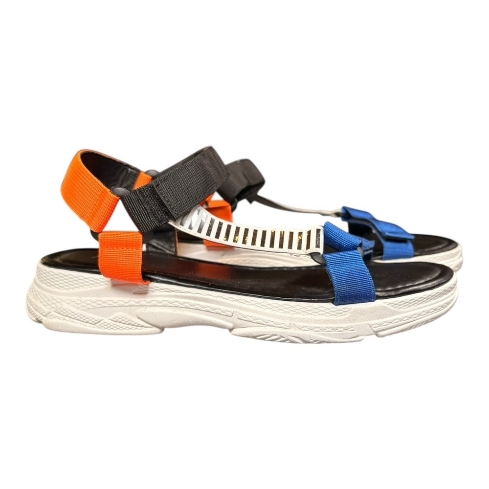 H2K Women's Lightweight Hooked Sandals Multicolor Size 11